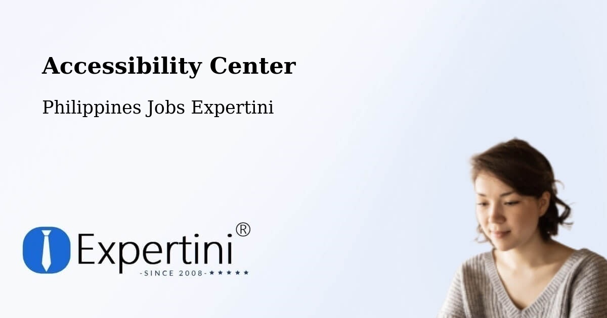 Accessibility Statement – Minalin - Philippines Jobs Expertini