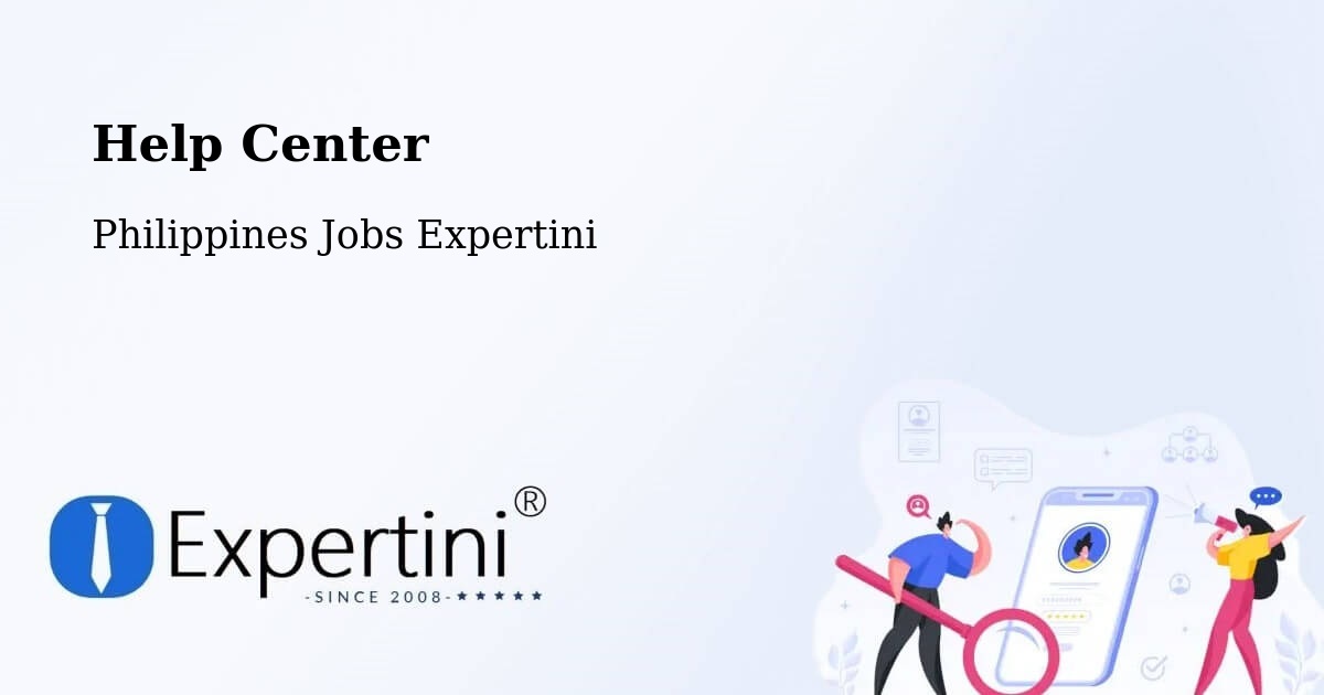 Help Center – Minalin - Philippines Jobs Expertini